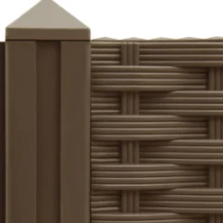 Jardinière lit surélevé plantes fleurs jardin 80 80 x 40 x 71 cm marron