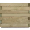 Jardinière lit surélevé plantes fleurs jardin 50 50 x 50 x 40 cm bois marron