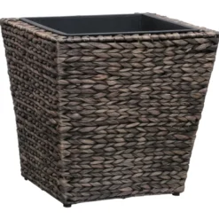 Jardinière lit surélevé plantes fleurs jardin 3 40 x 40 x 40 cm marron