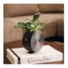 Jardinière ronde auto-arrosante noire