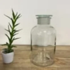 Jar en verre 2 l - coloris au choix