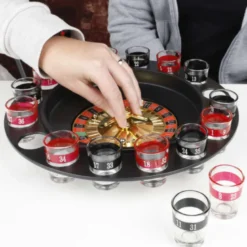 Jeu à boire roulette 16 shooters