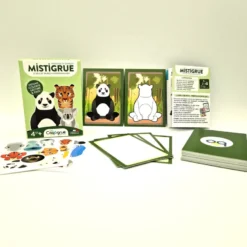 Jeu de cartes a créer animaux en danger