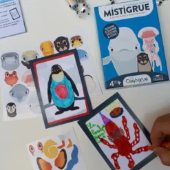 Jeu de cartes a créer animaux marins