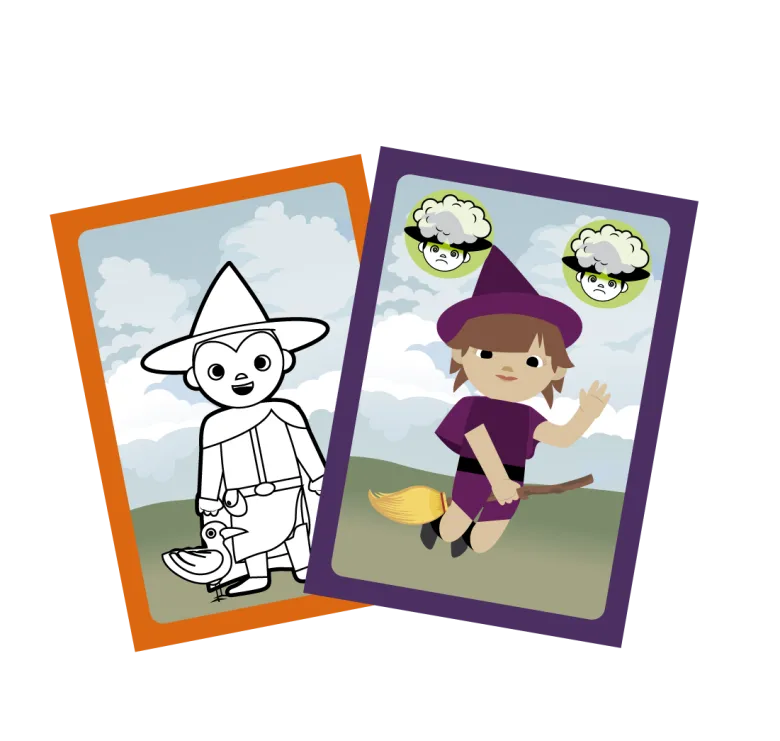 Jeu de cartes a créer apprentis sorciers