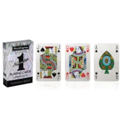 Jeu de 54 cartes - argente