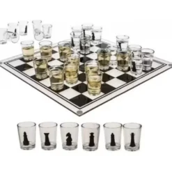 Jeu d'echec à boire grand modèle deluxe
