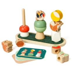 Jeu de codage et empilage forêt