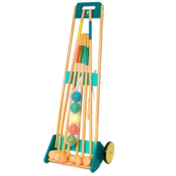 Jeu de croquet des familles en bois