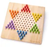 Jeu de dames chinoises en bois