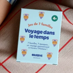 Jeu de 7 familles, voyage dans le temps