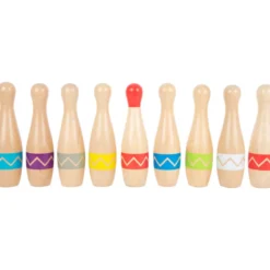 Jeu de quilles en bois premium