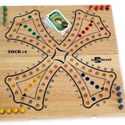 Jeu du tock xl de 2 à 4 joueurs - hévéa