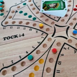 Jeu du tock xl de 2 à 4 joueurs - hévéa
