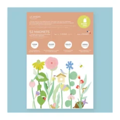 Jeu magnétique le jardin