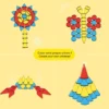Jeu sensoriel en silicone piks kit cônes