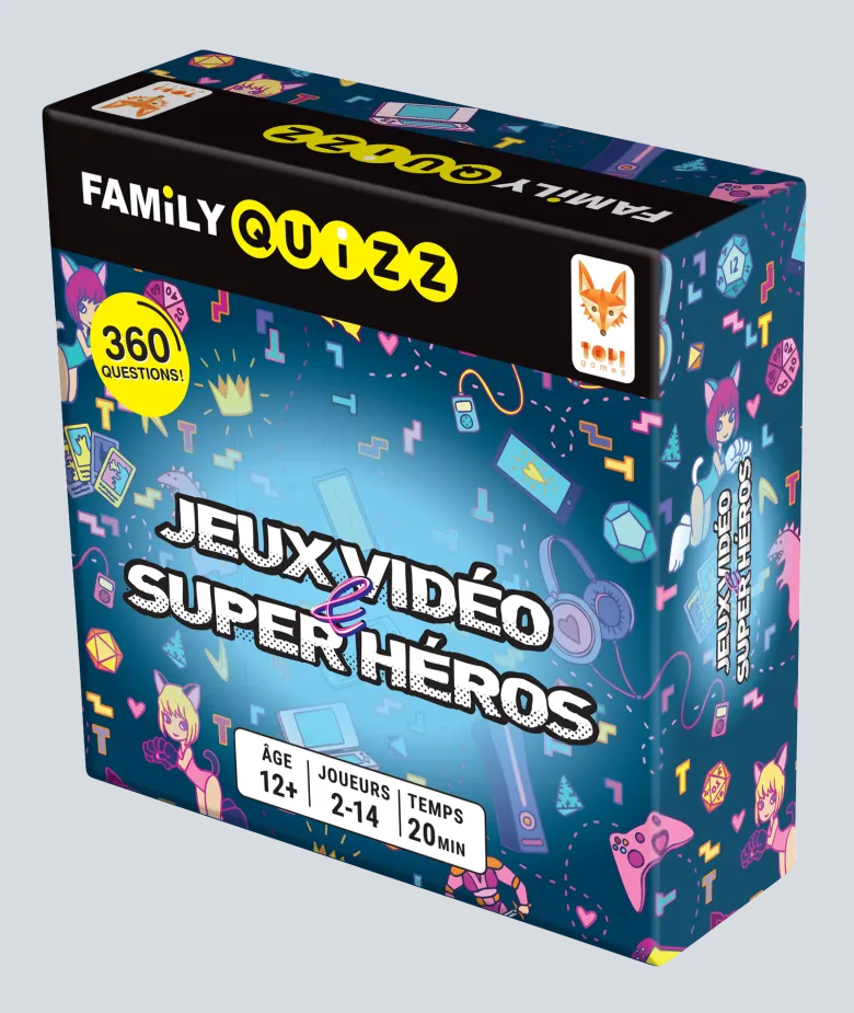 Jeux de société - family quizz jeux video