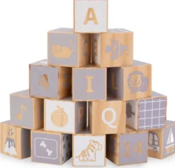 Jeux éveil sensoriel montessori bois