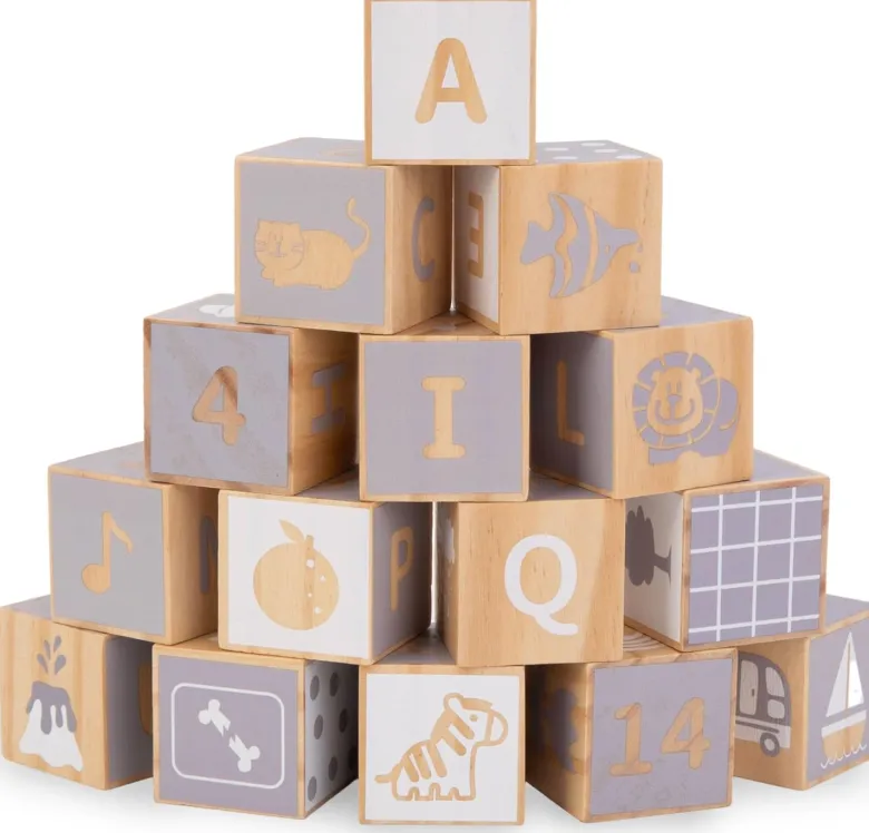 Jeux éveil sensoriel montessori bois
