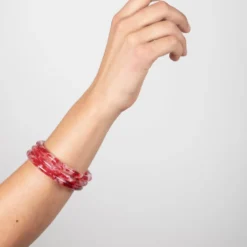 Jonc en acétate de cellulose l-xl Rouge