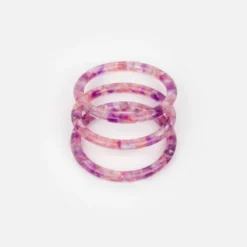 Jonc en acétate de cellulose s-m Pink