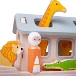 Jouet arche de noé en bois