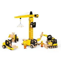 Jouet camion benne en bois