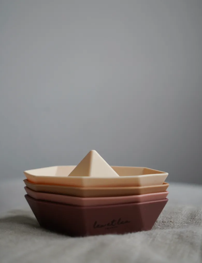 Jouet de bain - bateaux, rose