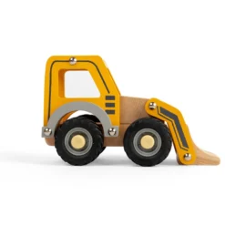Jouet mini-pelle en bois