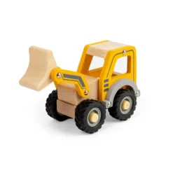 Jouet mini-pelle en bois