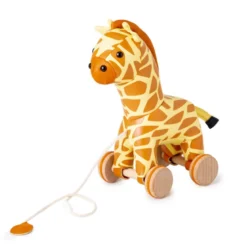 Jouet à tirer, gina la girafe