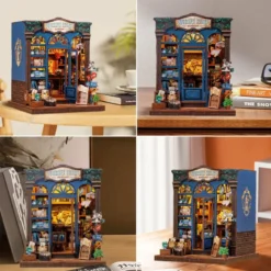 Journey trace shop - maquette booknook serre-livre