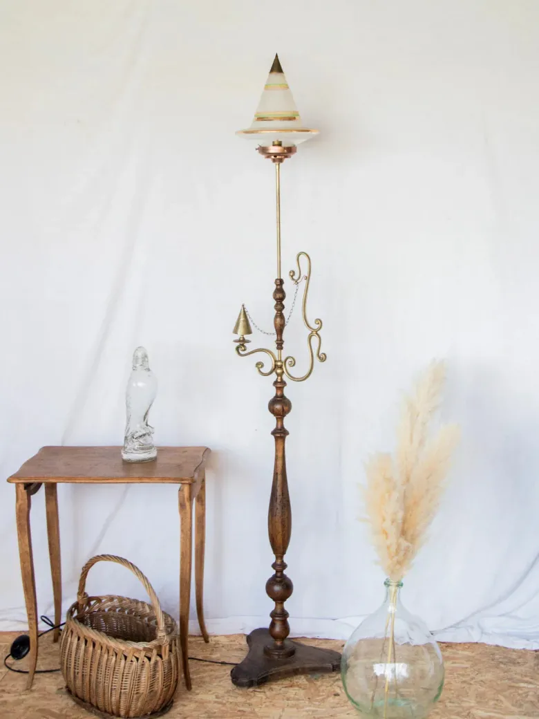Julien, le lampadaire en laiton n°353
