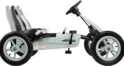 Kart à pédales enfant hypermotion evoque 5+ ans roues gonflables 50 kg