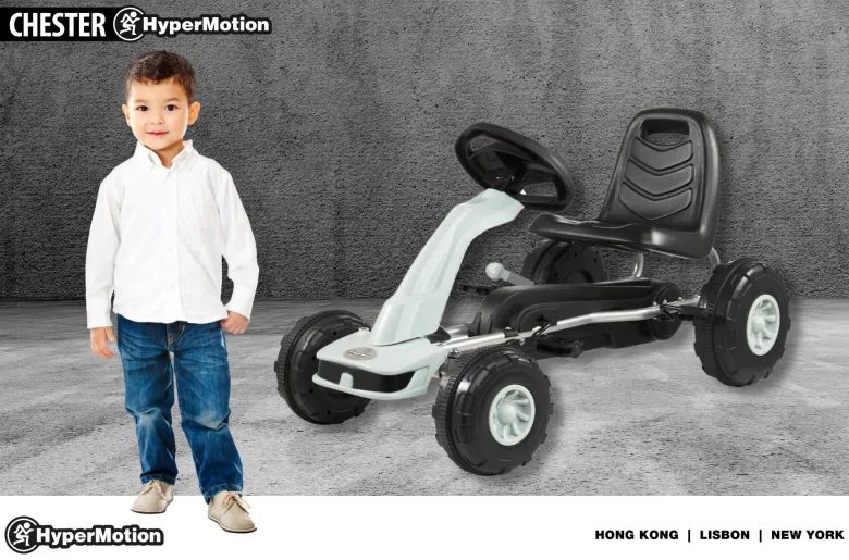 Karts enfant voiture à pédales 2 freins