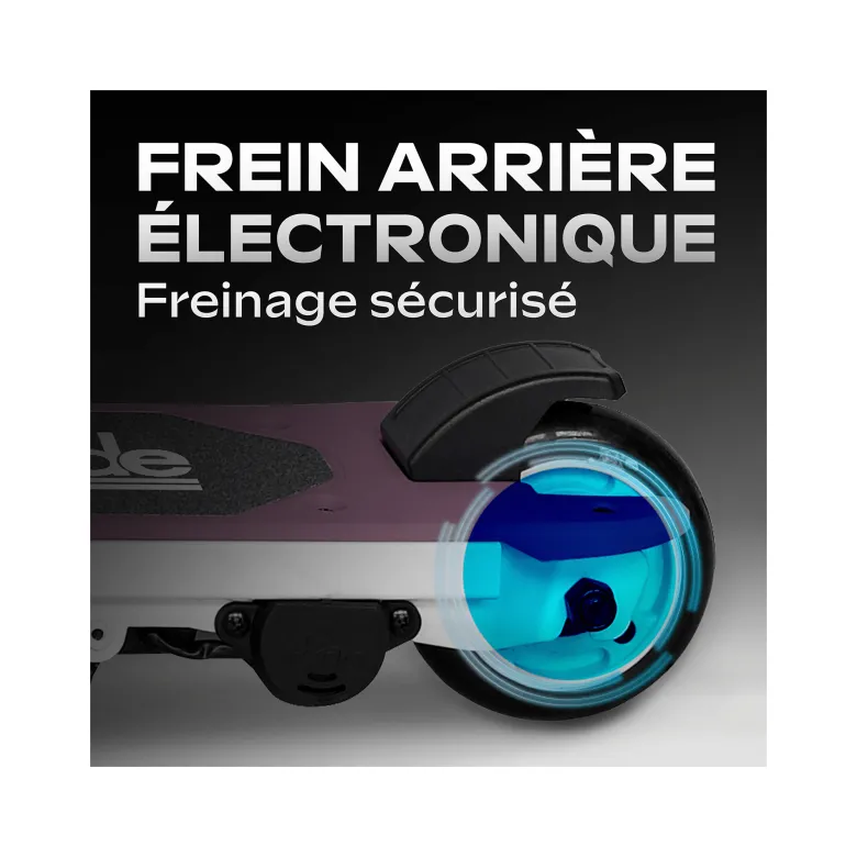 Kid-55 flash – trottinette électrique enfant led, 10 km / dès 6 ans