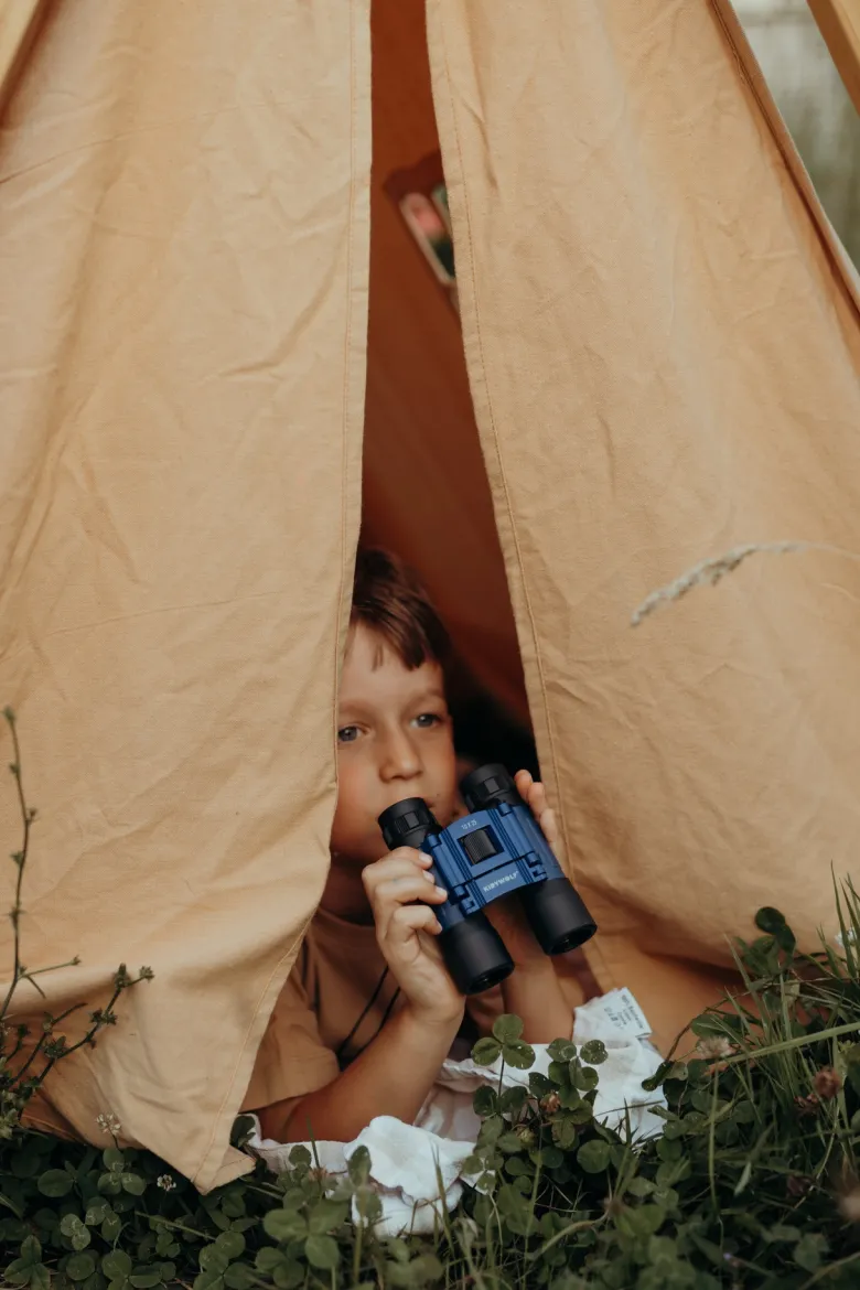 Kidybinoculars jumelles 10x25 bleue