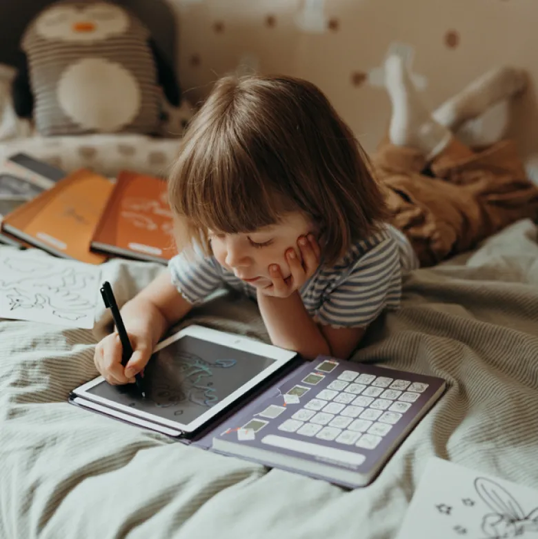 Kidydraw mini tablette à dessin contes