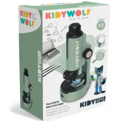 Kidymicroscope pour enfant Vert
