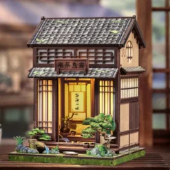 Kirishima cha-an - maquette booknook serre-livre