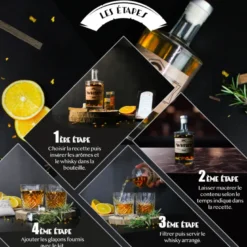 Kit aromatisation whisky (sans alcool)