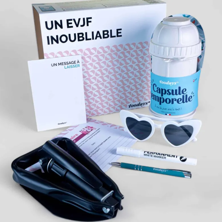 Kit capsule temporelle spécial evjf