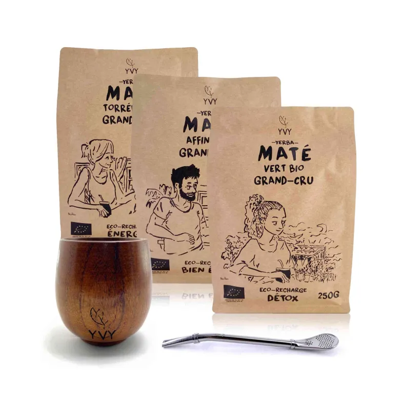 Kit découverte 3 matés bio