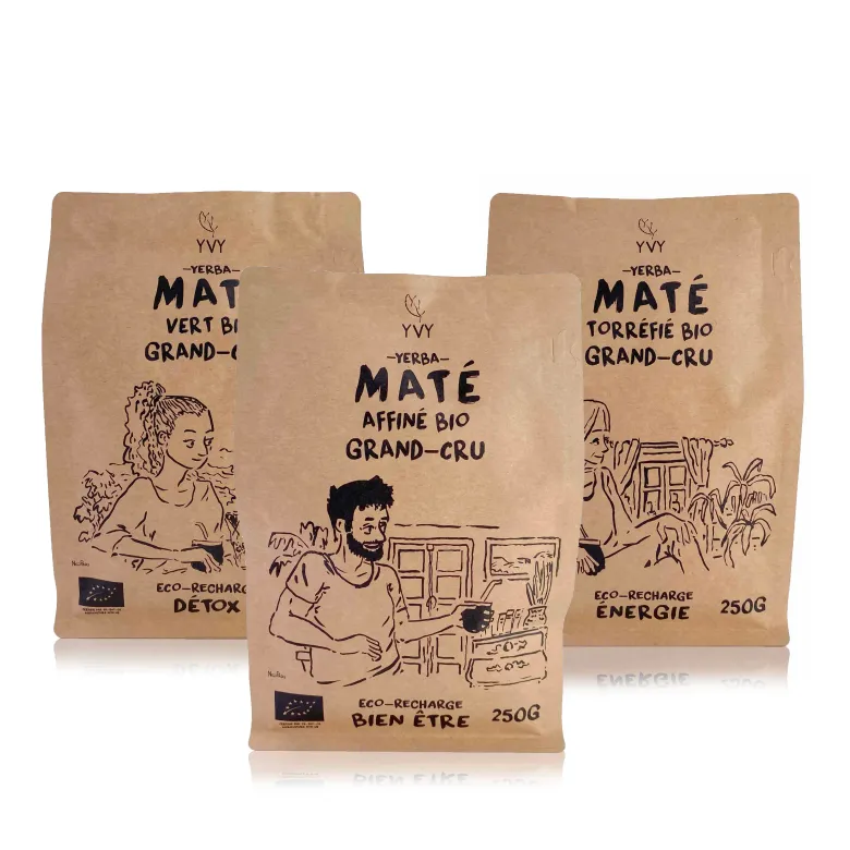 Kit découverte 3 matés bio