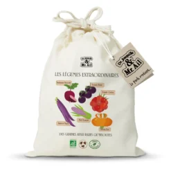 Kit de graines bio - les légumes extraordinaires