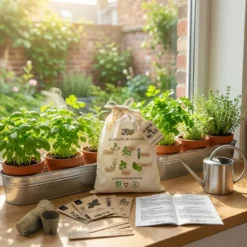 Kit de graines bio - les plantes aromatiques