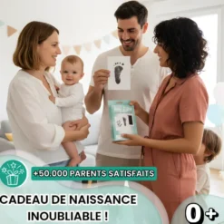 3 kit d'empreinte pour main et pied bébé