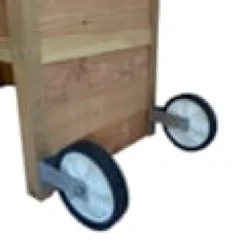 Kit de roulettes pour poulailler