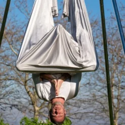Kit de yoga aérien argent lune