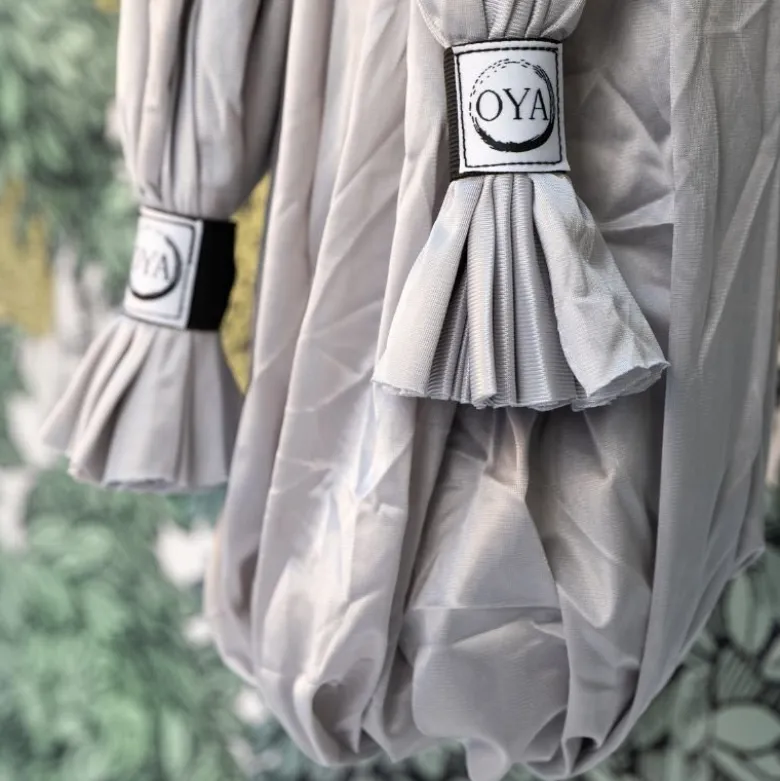 Kit de yoga aérien argent plafond haut